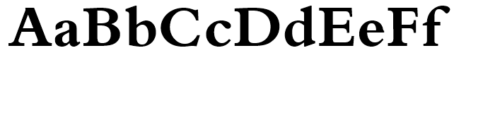 Aldine BT Roman font