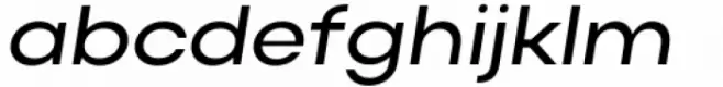 Actay Wide Medium Italic