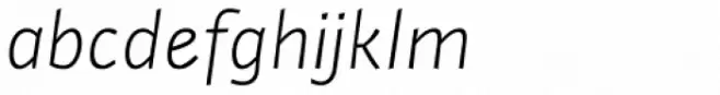 Actium Light Italic