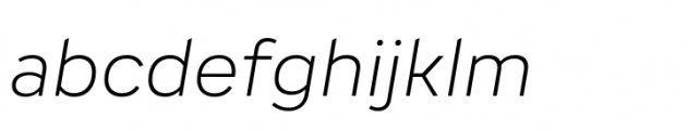 Adelphi PE Display Extralight Italic
