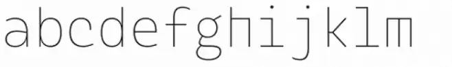 Alloca Mono Extra Light