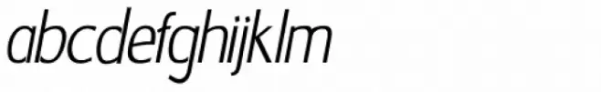 Amico Thin Italic