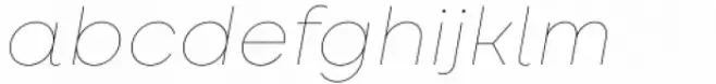 Amika Hairline Italic