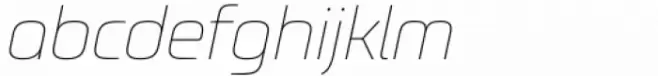 AmpleNu Thin Italic