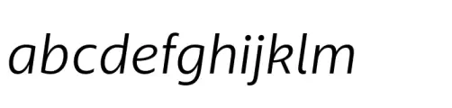 Anona Light Italic