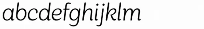 Appetite Pro Rounded Light Italic