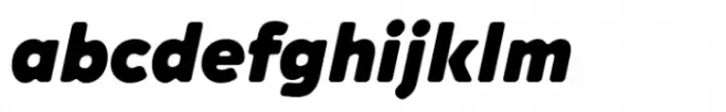 Aquawax Fx Heavy Italic