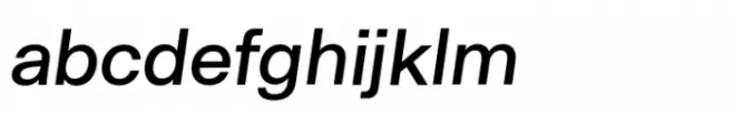 Arbeit Medium Italic