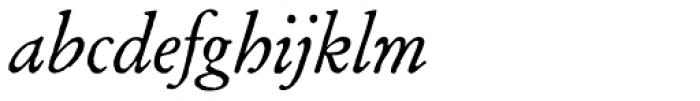 Archive Garamond Std Italic