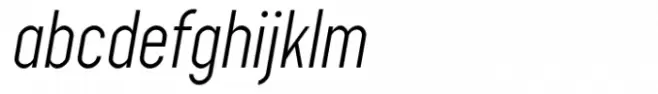 Armetica Extra Light Italic