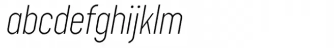 Armetica Thin Italic