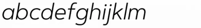 Artegra Sans Alt Light Italic