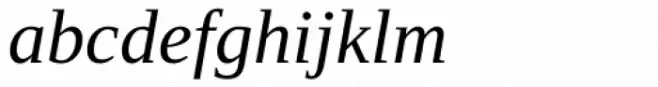 Ascender Serif Italic