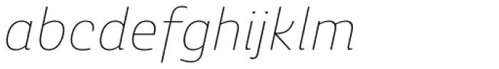 Ashemore Normal Thin Italic