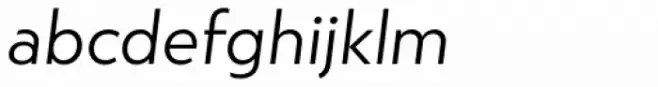 Atlan Light Italic