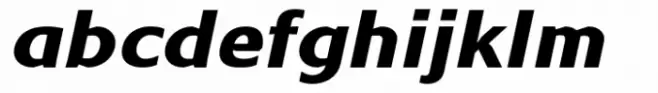 Atlantica Extra Bold Italic