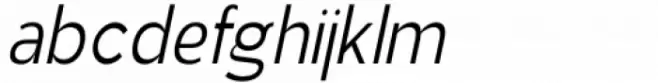 Aukim Condensed Italic