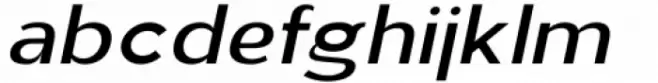 Aukim Medium Expanded Italic