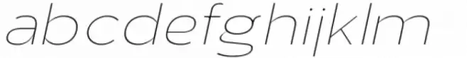 Aukim Thin Expanded Italic