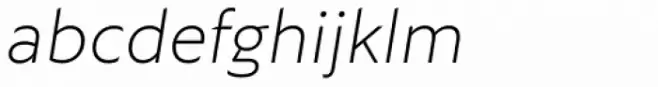 Autor Thin Italic