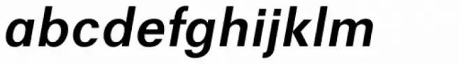 Avus Pro Medium Italic