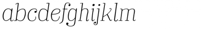 Bach Extra Light Italic