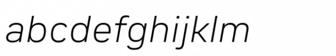 Bahn Light Italic