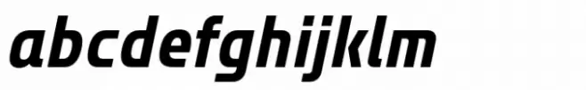Bantat Semi Condensed Bold Italic