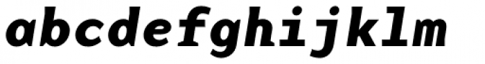Base Monospace Wide Bold Italic