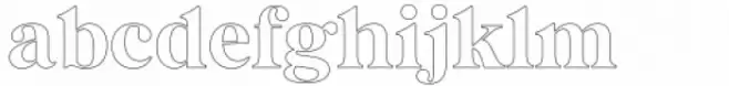 Bastia Bold Outline
