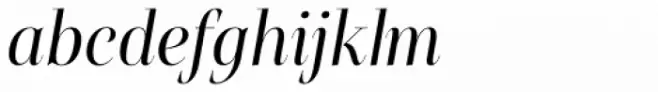 Belda Didone Condensed Regular Italic