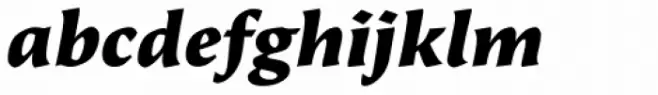 Beorcana Std Black Italic