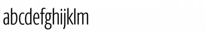 Berlingske Sans Extracondensed Std Light