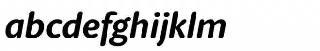 Berlingske Sans Round Std Bold Italic