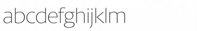 Berlingske Sans Std Thin
