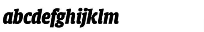 Berlingske Slab Display Std Extrabold Italic
