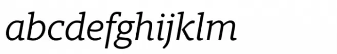 Berlingske Slab Std Italic