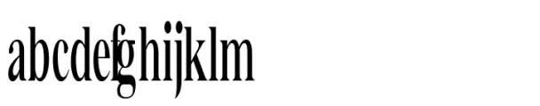 Bia Serif High Semi Bold Compressed