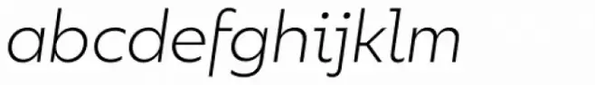Bilbao Light Italic