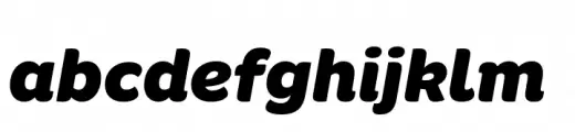 Binate Display Extra Bold Italic