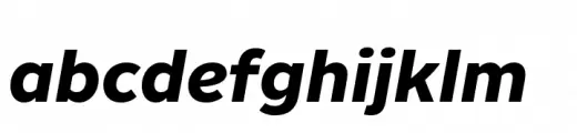 Binate Text Bold Italic