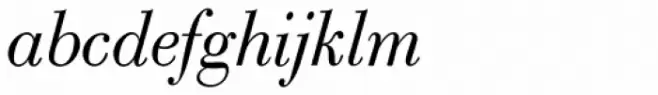 Bodoni Classic Text Cyrillic Italic