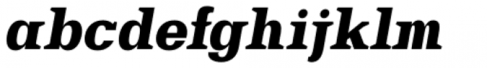 Bodrum Slab 19 Black Italic