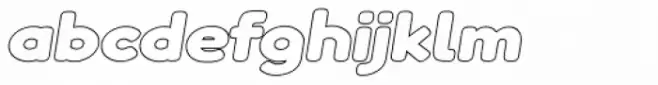 Boltz Outline Italic