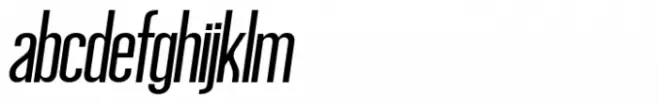 Boniksun Semi Bold Exp Italic