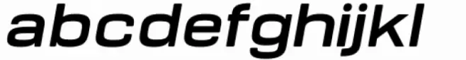 Bourton Text Bold Wide Italic