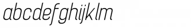 Brainy Extra Light Italic