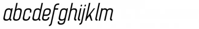 Brainy Light Condensed Italic