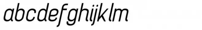 Brainy Semi Light Semi Expanded Italic