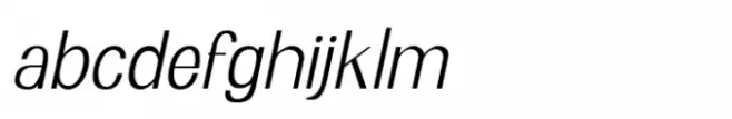 Brozo Light Italic